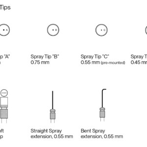 CryoPro® Standard Spray Tips
